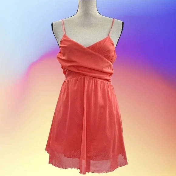 DUCK Head Pink Sleeveless Mini A-Line Dress - Picture 10 of 11